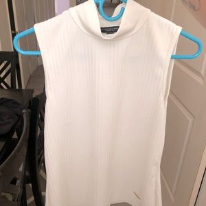 MARC NEW YORK ribbed sleeveless turtleneck